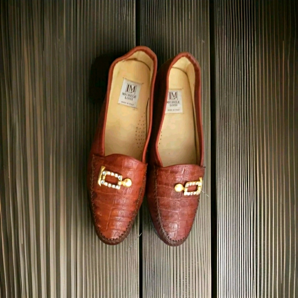 Michele Loisi Alligator shoes 11.5
